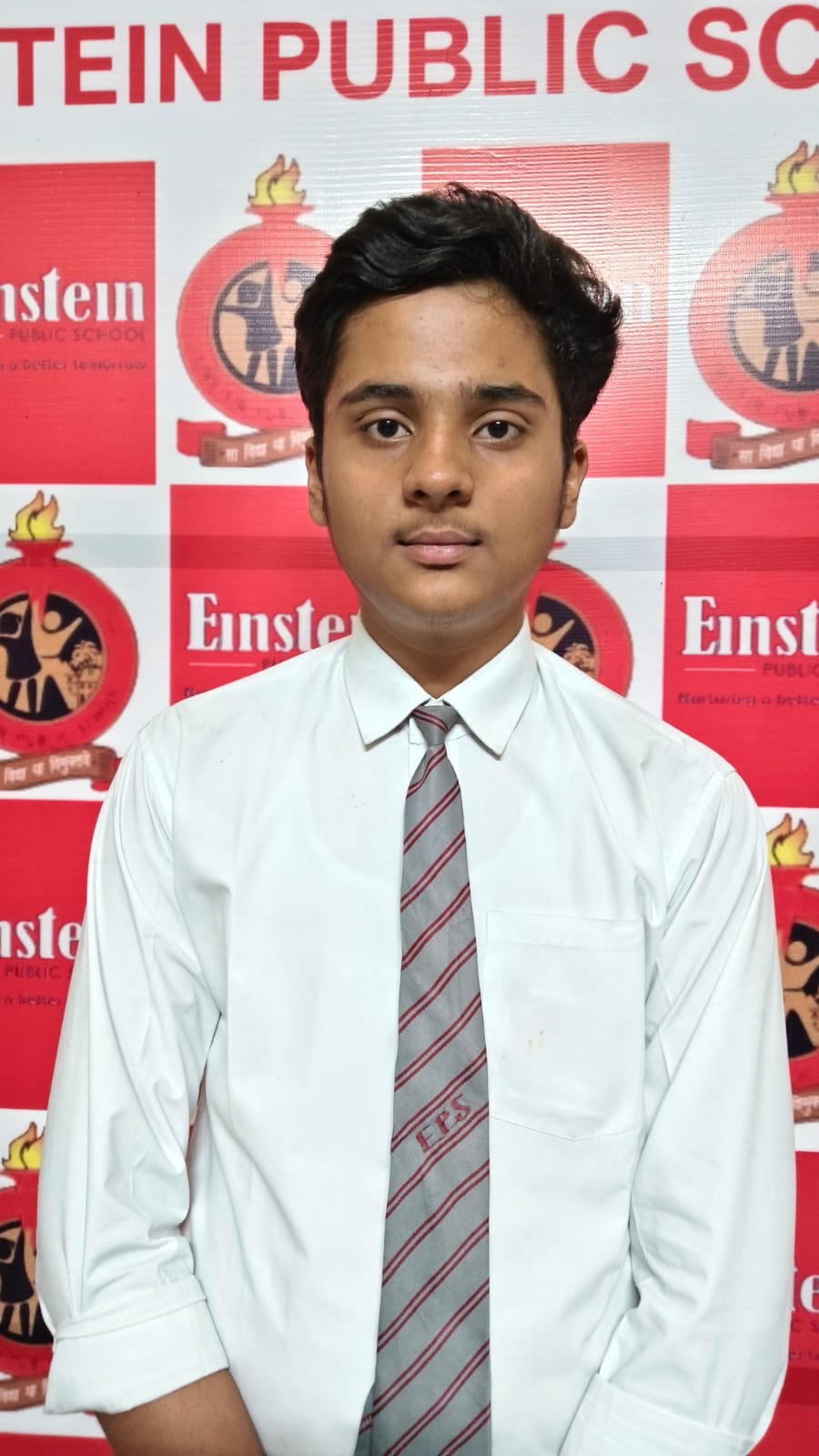 Pushkaraksh Tripathi District Topper CBSE Class 10 Pratapgarh 2025-26